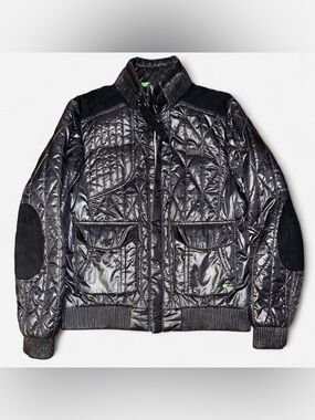 Hugo Boss Quilted Black Puffer Jacket (Green Label)